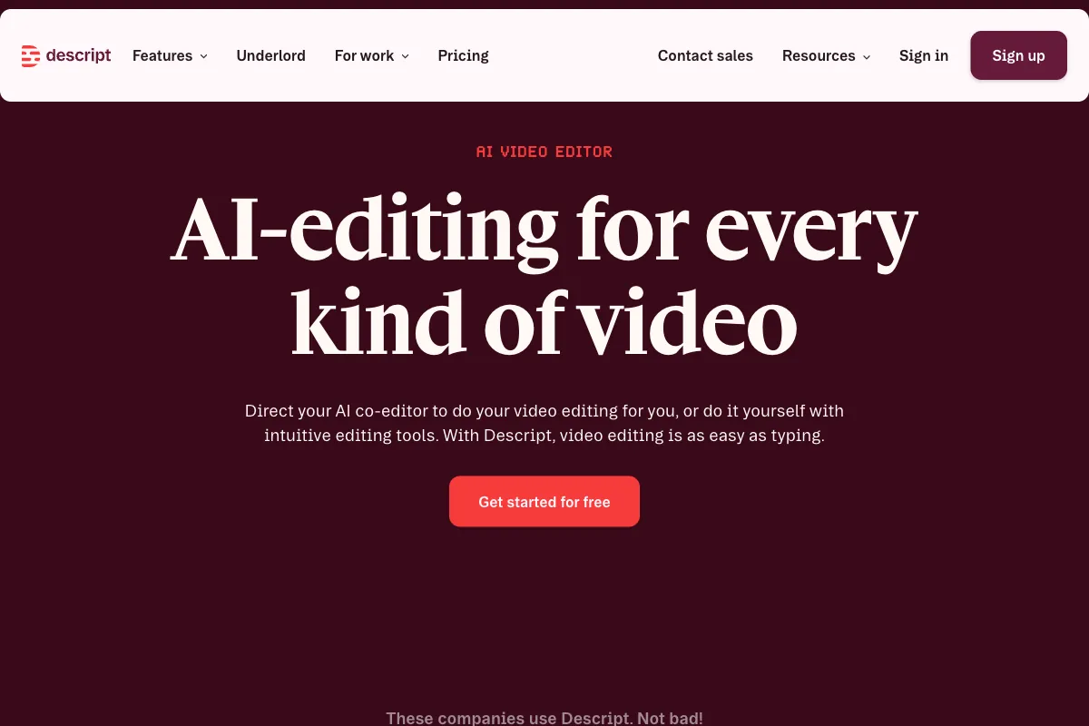 Descript Review: AI Text-Based Video & Podcast Editing Platform article