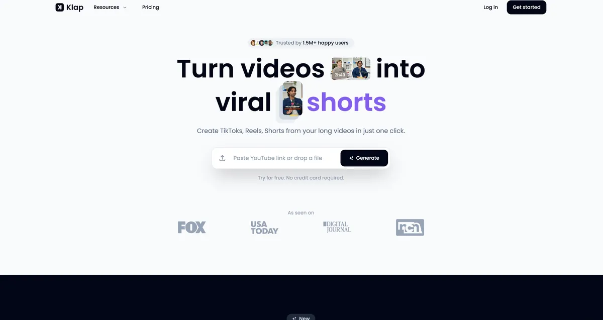 Klap App Review: Turn Long Videos into Viral Shorts with AI article