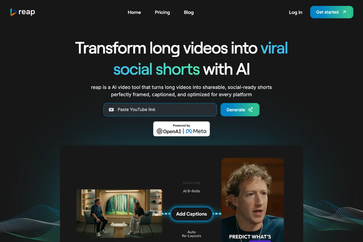Reap.video Review: AI Video Clipping with Multilingual Dubbing article